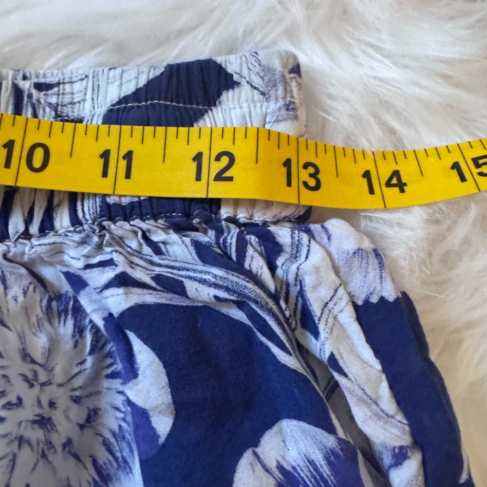 Anthropologie E By Eloise Kalalau Cropped Sleep Pants Exotic prints sz S - Picture 5 of 6